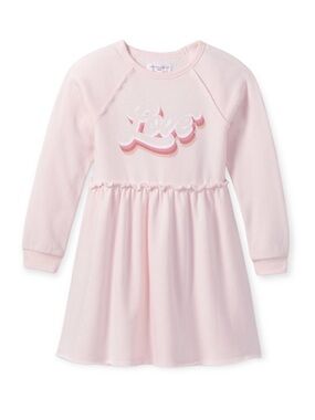 Grayson Threads Kids LIMITED EDITION Long Sleeve Crewneck “Love” Dress